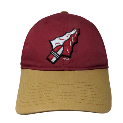OC Sports Men's Strapback Hat Red OSFM Embroidered Florida State Seminoles Logo