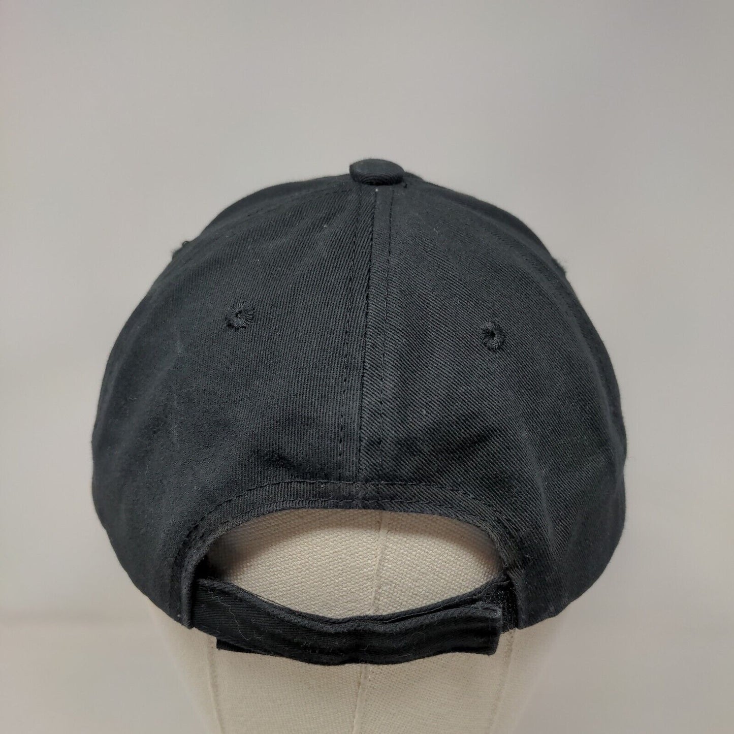 NBA ESPN Strapback Hat Black Embroidered Logo Pacific Essentials Adjustable