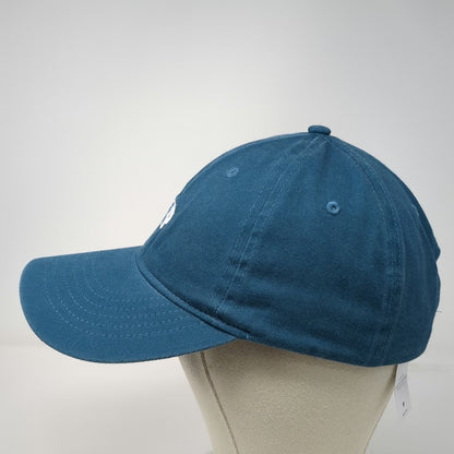 Peet's Coffee Baseball Cap Blue One Size Adjustable Cotton Slideback Hat Mug