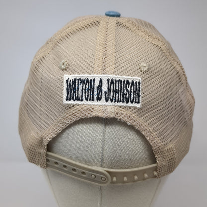Trump Pence '20 Snapback Mesh Back Trucker Hat Blue One Size Piper Lou