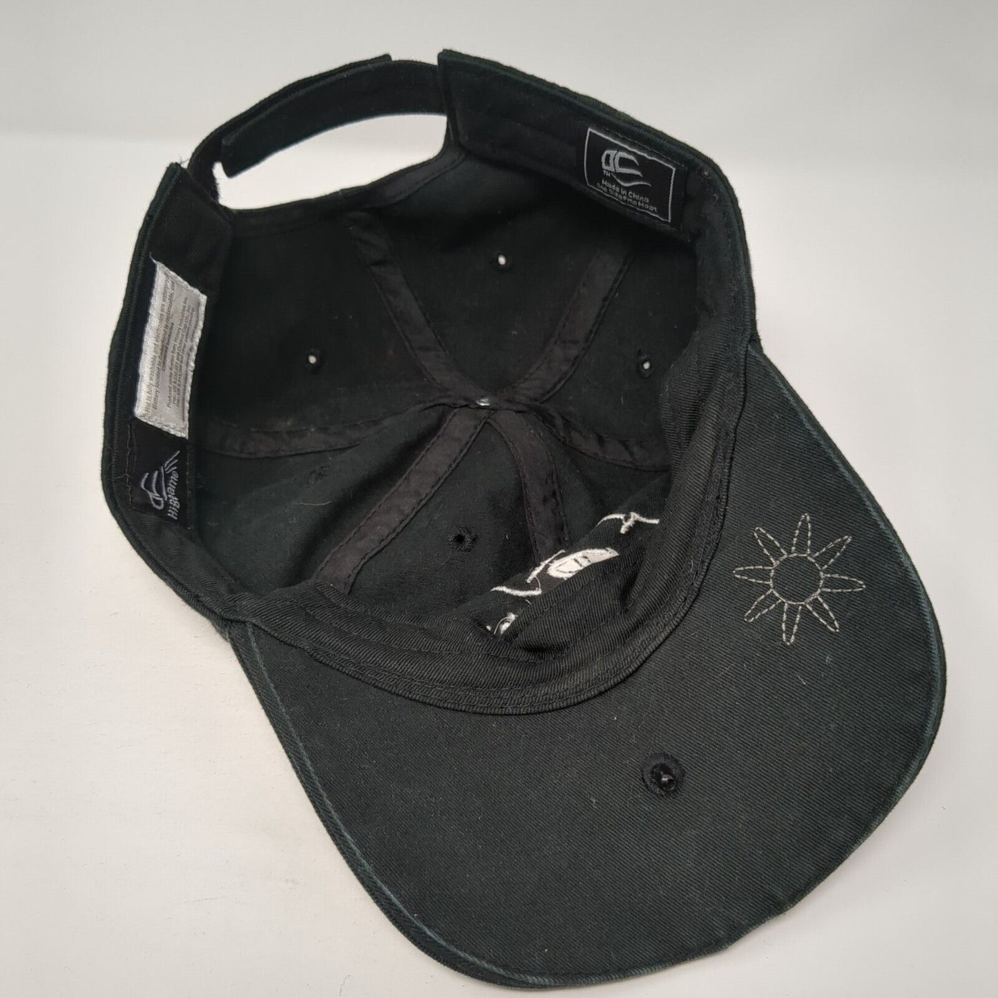 Polly Bemis Ranch Strapback Hat Black One Size Adjustable Torch Cap Outdoor Cap
