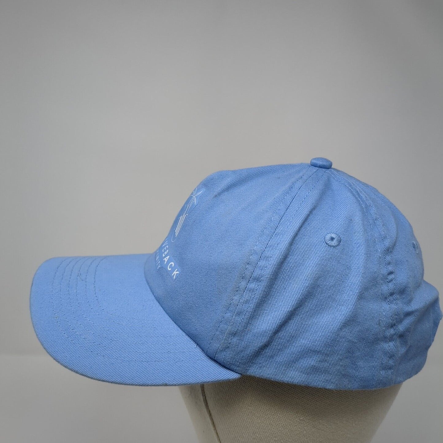 The Giverback Community Strapback Baseball Cap Blue OS Adjustable Beechfield