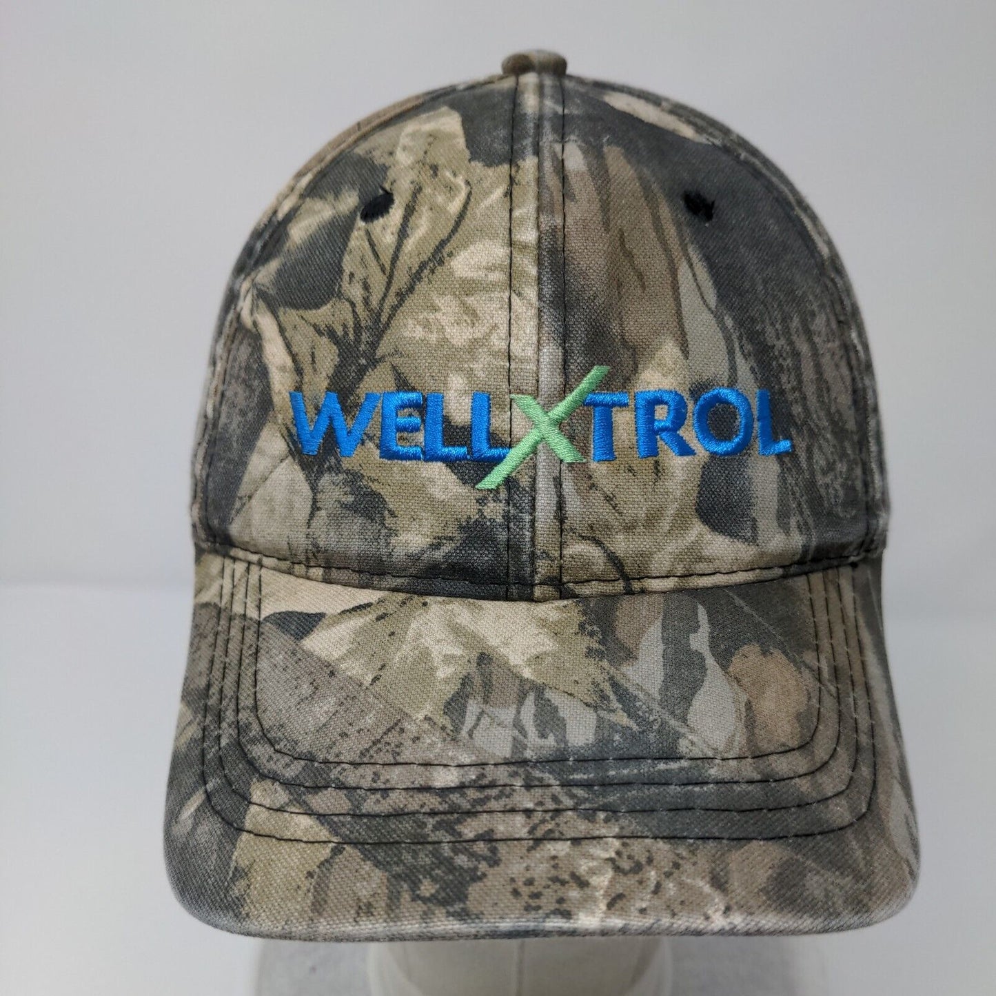 WellXTrol Strapback Hat Camo OSFA Adjustable Outdoor Cap Hunting