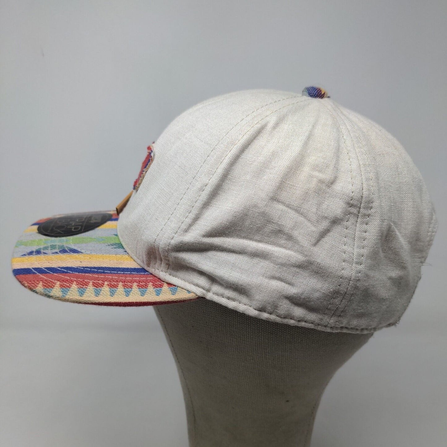 Official Men's Slideback Hat Multicolored OSFA Southwestern Pattern Logo