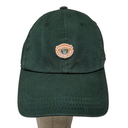 American Needle Men's Strapback Hat Green Adjustable Embroidered Logo Medinam