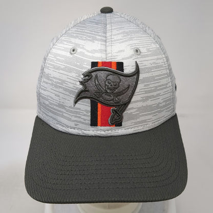 Tampa Bay Buccaneers NFL New Era Cap Gray L Joseph 32 Flag Logo Stretch Fit Hat