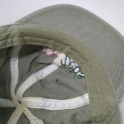KNP Headgear Zeb's General Store Baseball Cap Green One Size Slideback Leaf Hat