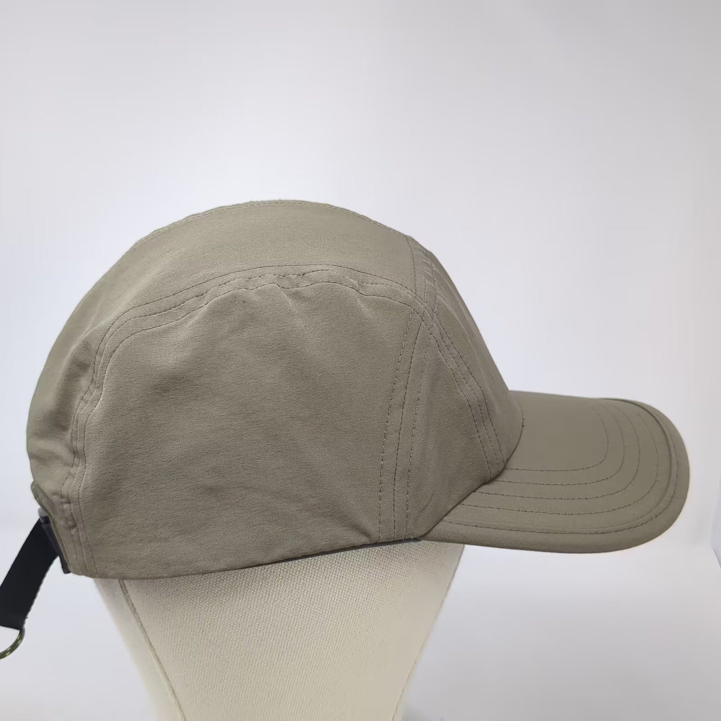 KUHL 5 Panel Hat Brown One Size Adjustable Strapback Logo Outdoor Hiking Cap