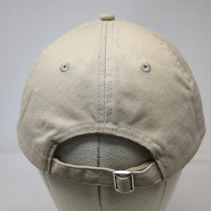 H&M Baseball Cap Beige One Size Adjustable Duck Logo Embroidered Cotton Hat