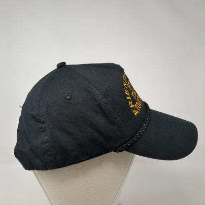 Friends Can Do Stupid Things Together Snapback Rope Hat Black One Size
