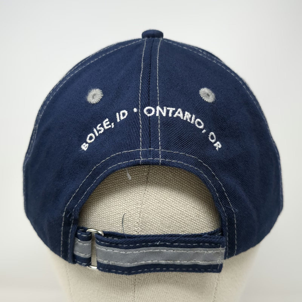 Cap America Treasure Valley Steel Blue One Size Baseball Cap Slideback Hat ID