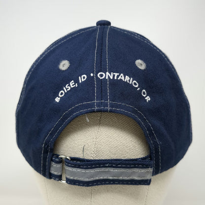 Cap America Treasure Valley Steel Blue One Size Baseball Cap Slideback Hat ID