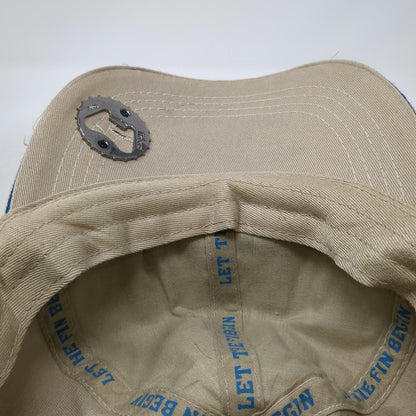LandShark Lager Margaritaville Beige One Size Baseball Cap Bottle Opener Hat