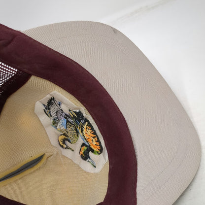 Idaho First Issue Trucker Hat Purple Duck Migratory Waterfowl Stamp 1987 Vintage