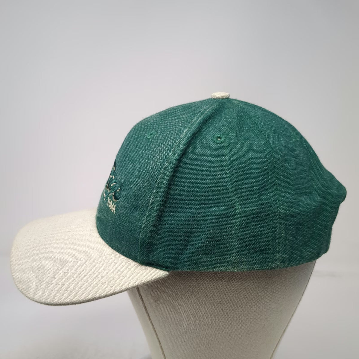 Richardson Baseball Cap Green Beige One Size Big Rigs Yuma Slideback Hat