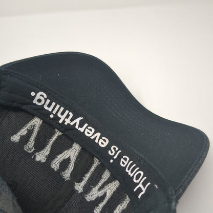 Vivint Strapback Baseball Cap Black One Size Adjustable Embroidered Provo Utah