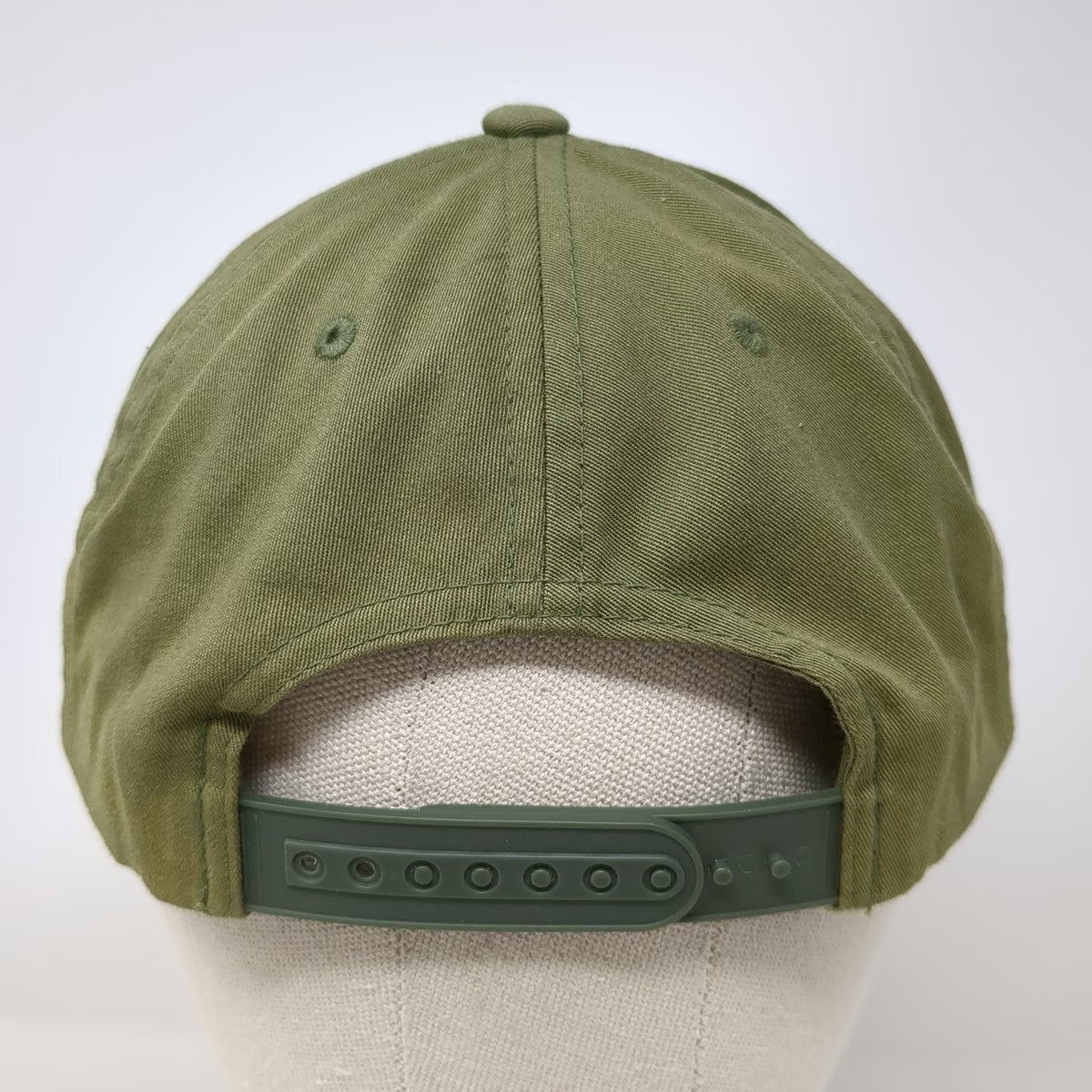 American Hat Company 5 Panel Green Black White One Size Snapback Hat Steer Logo