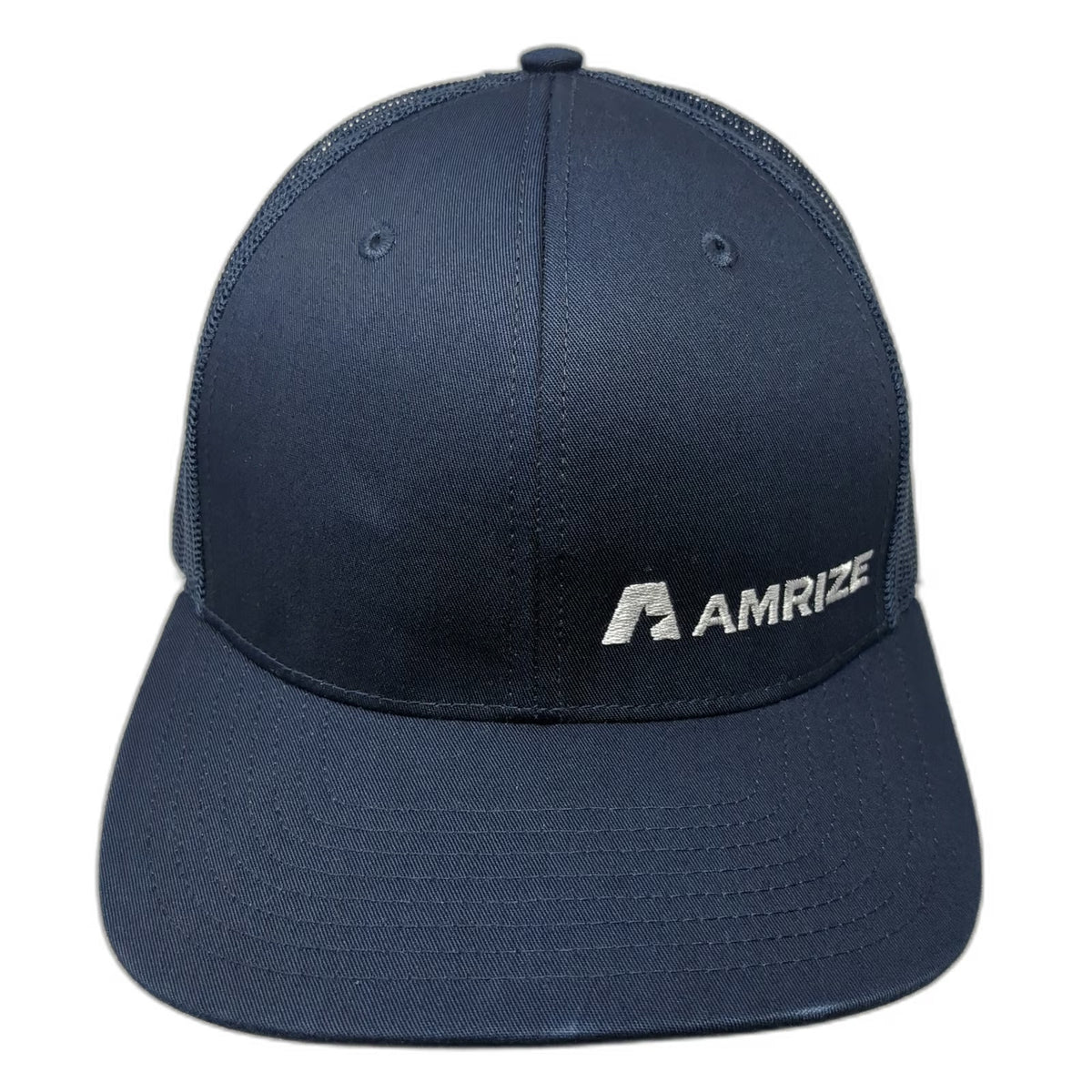 Richardson Trucker Hat Blue One Size AMRIZE Logo Mesh Snapback Model 112