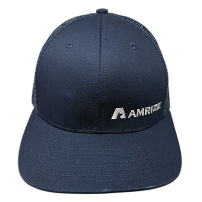 Richardson Trucker Hat Blue One Size AMRIZE Logo Mesh Snapback Model 112