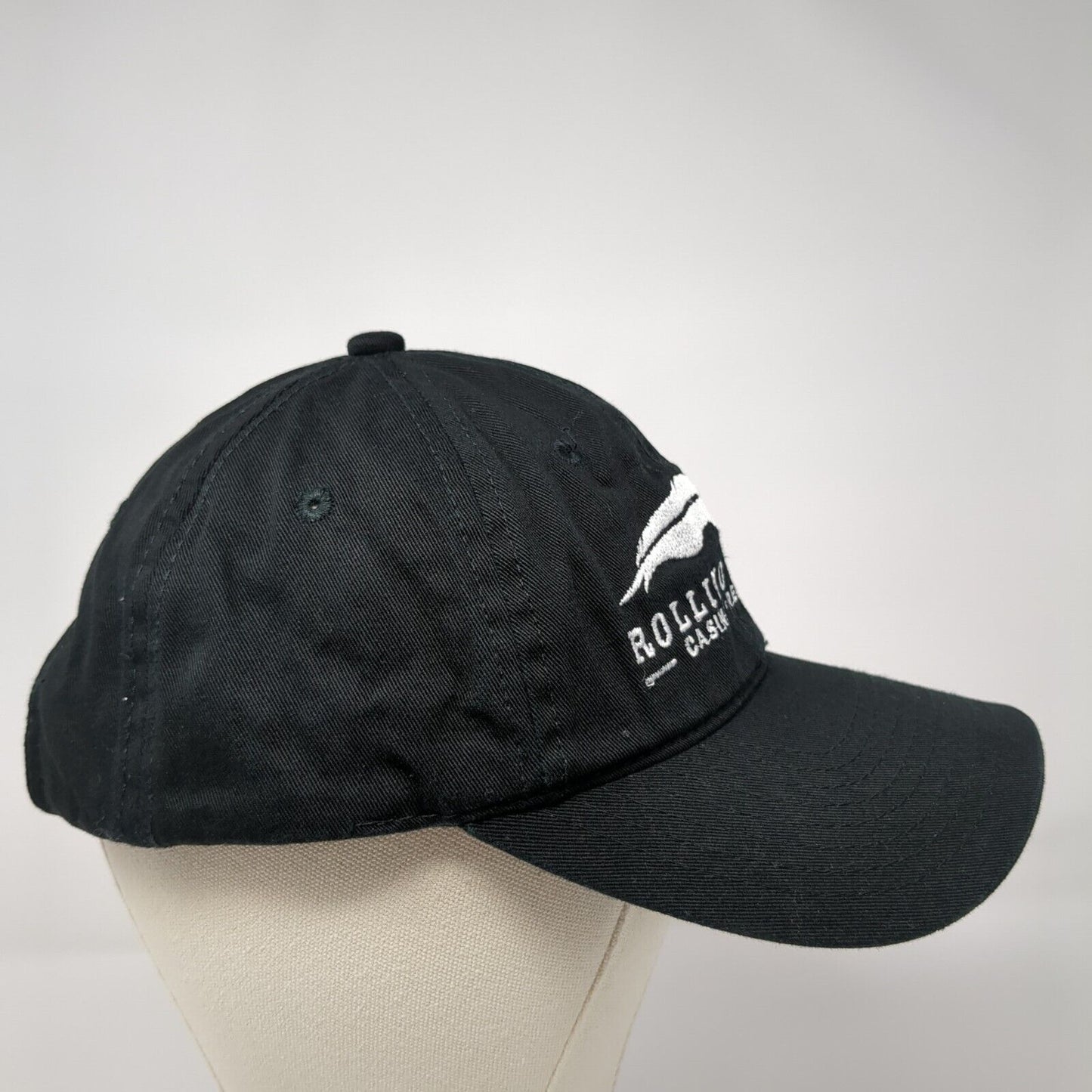 Rolling Hills Casino Resort Strapback Hat Black One Size Town Talk