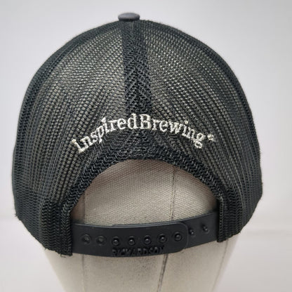 Richardson Trucker Hat Gray One Size Bell's Inspired Brewing Beer Mesh Snapback
