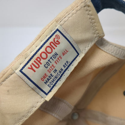 Yupoong Baseball Cap Hat Beige Blue OS South Windsor Police Golf Tournament