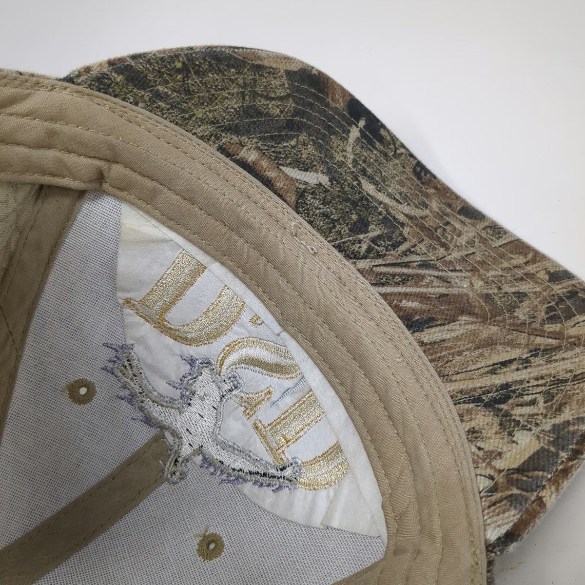 Kati Baseball Cap Brown One Size Camo Duck DSD We Aced This Embroidered Hat