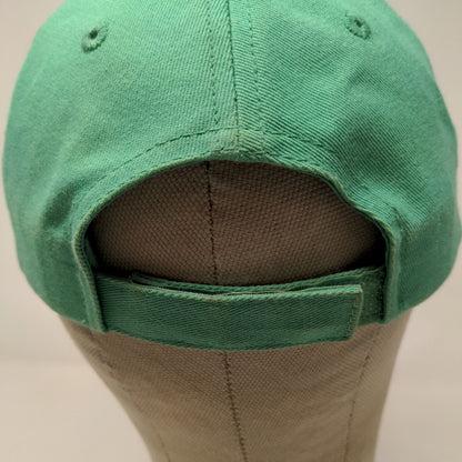 Lansdowne Men's Strapback Hat Green Adjustable Embroidered Logo Emerald Isle