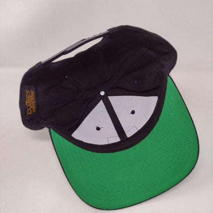 Sasquatch Contracting Snapback Hat Black OS Adjustable The Classics Yupoong