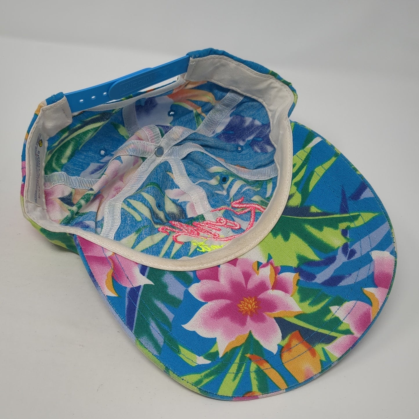 Kona Hawaii Snapback Hat Multicolor One Size Adjustable Floral Hawaiian