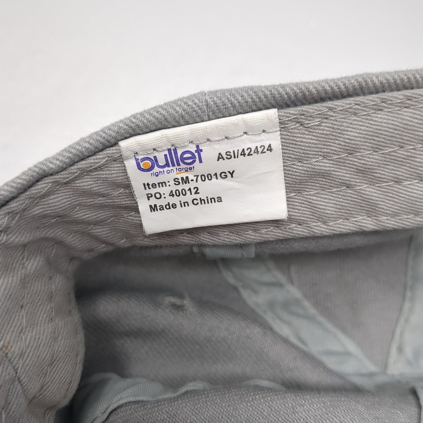 Alpha-1 Foundation Research For A Cure Baseball Cap Gray OS Adjustable Bullet
