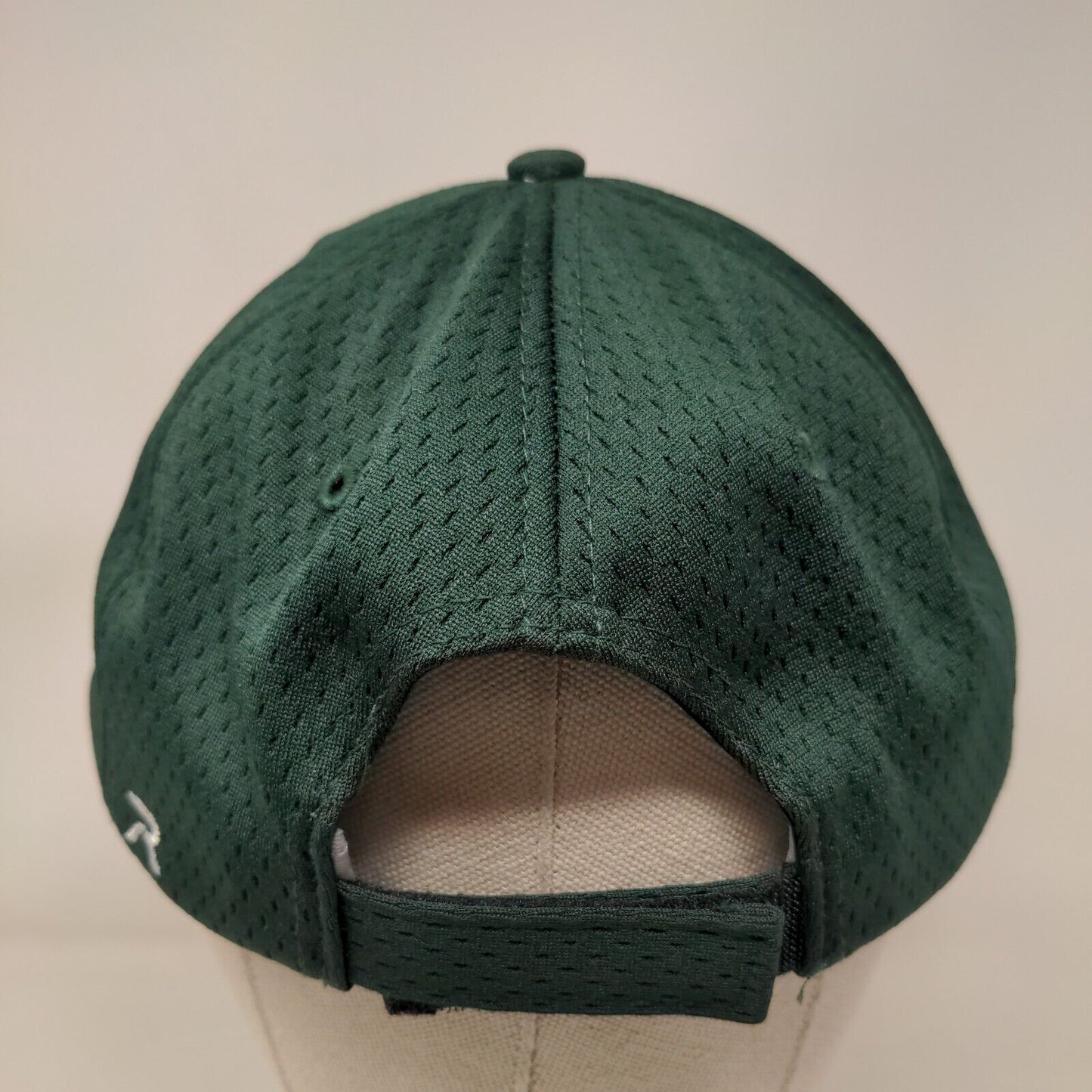 Richardson Strapback Hat Green M-L Adjustable Pro 414 Vented Holes Blank