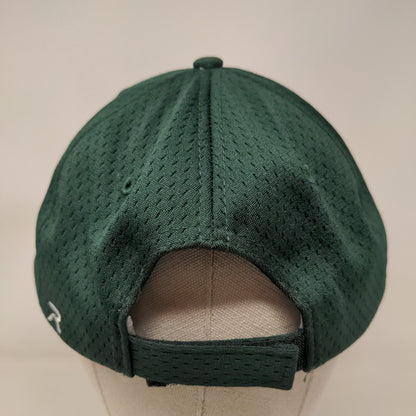 Richardson Strapback Hat Green M-L Adjustable Pro 414 Vented Holes Blank