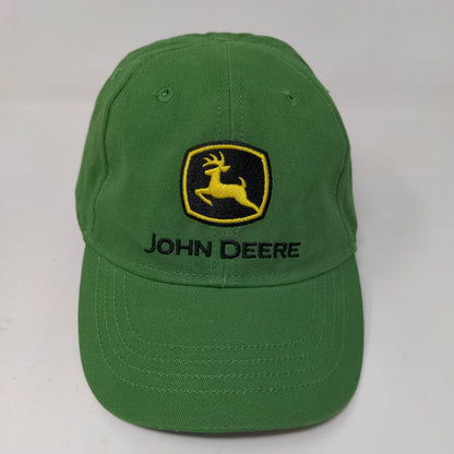 John Deere Boy's Toddler Hat Green Size OS Embroidered Logo 100% Cotton