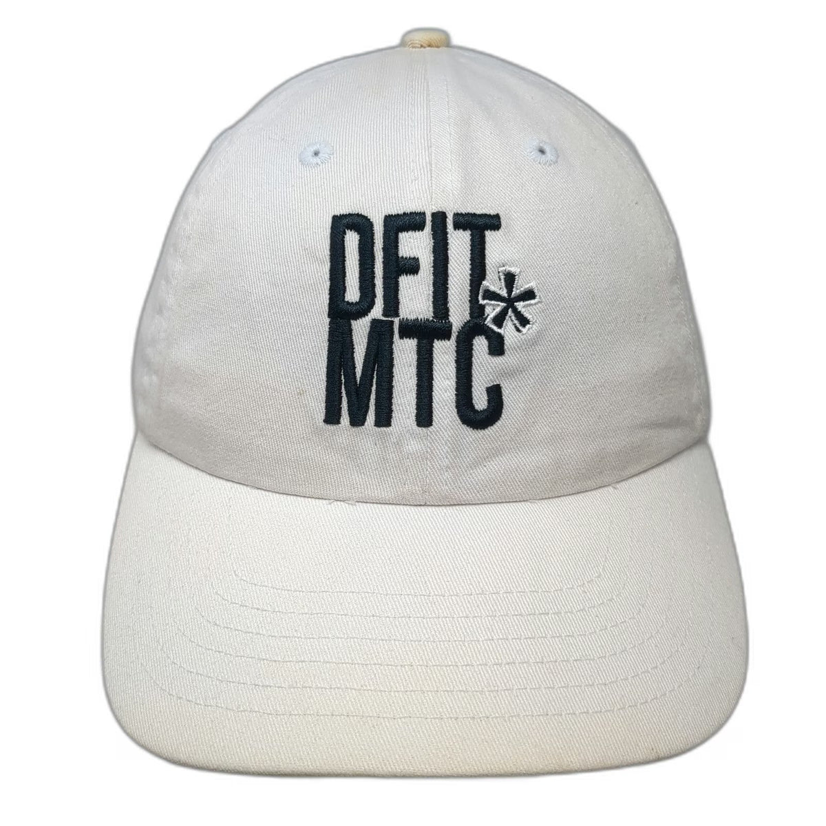 Fersten Worldwide White One Size Baseball Cap Hat DFIT MTC Embroidered Slideback