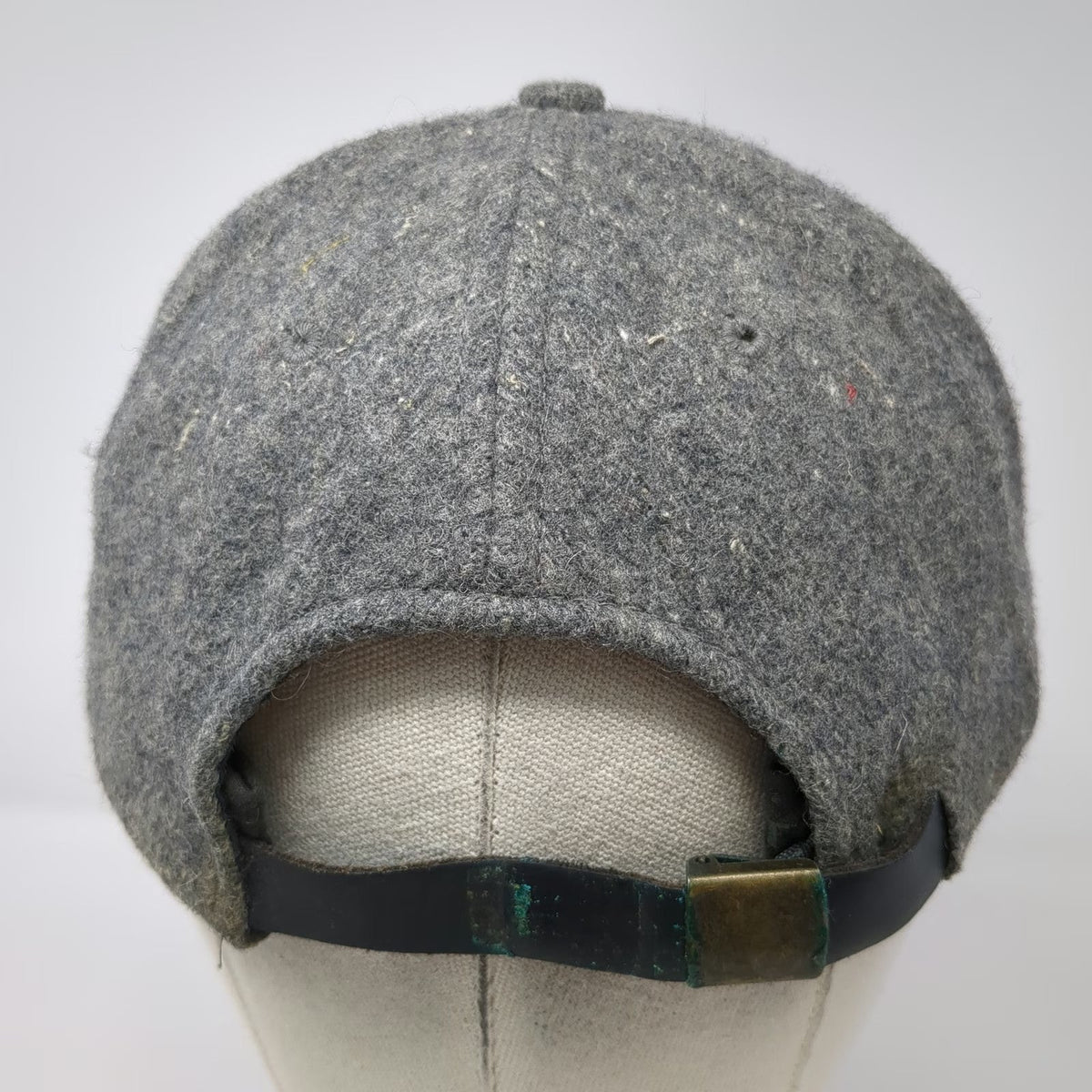 No Fear Baseball Cap Gray One Size Strapback Dangerous Sports Gear Wool Hat