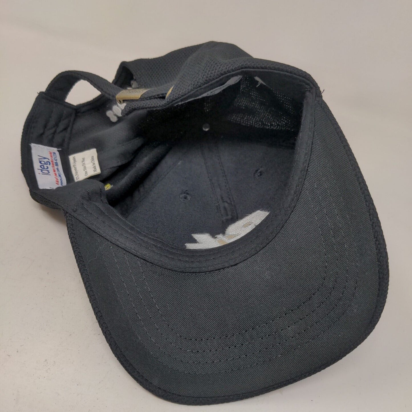 R+L Carriers Racing Men's Slideback Hat Black OSFM #17 Embroidered Logo