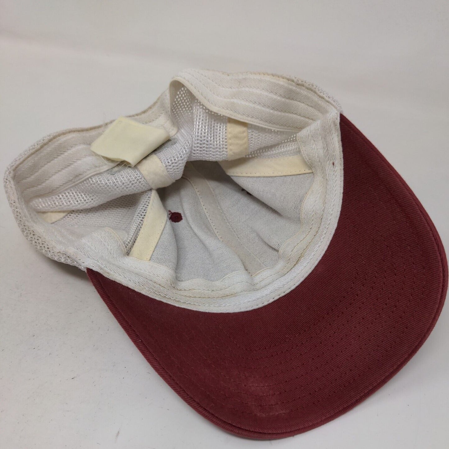 Columbia PFG Men's Fitted Mesh Back Hat Red S-M Florida State Seminoles Logo