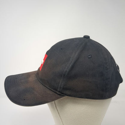 Alberto SA Baseball Cap Black One Size Switzerland Flag Embroidered Shield Hat