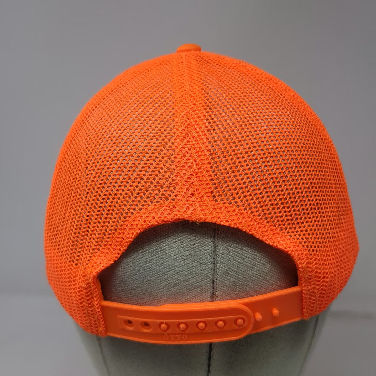 OTTO Trucker Hat Orange One Size Southern Yell Hog Wild Boar Mesh Snapback