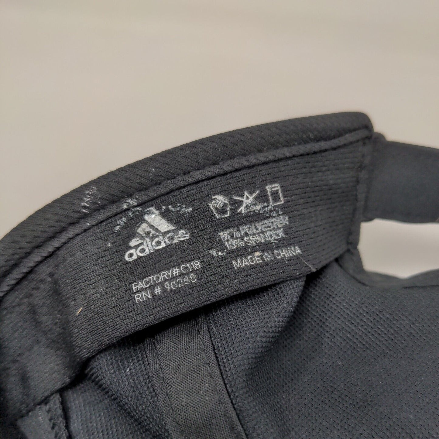 Adidas 3 Stripes Climalite Strapback Hat Black One Size Adjustable