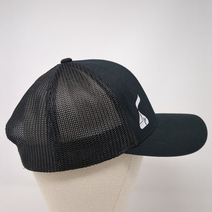 Travis Mathew Snapback Trucker Hat Black One Size Mesh Back Flexfit 110
