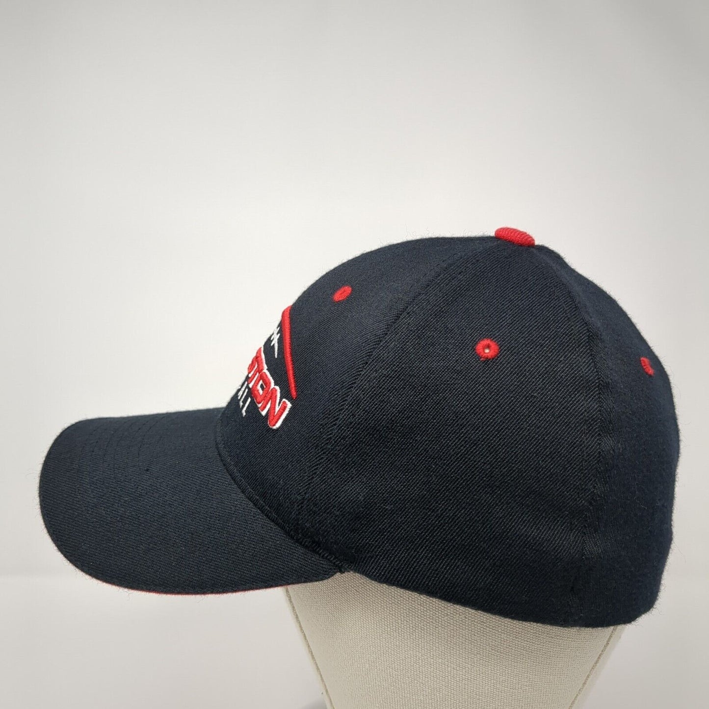Thurston Football Colts Fitted Hat Black L/XL Embroidered 6 Panel Prep Gear