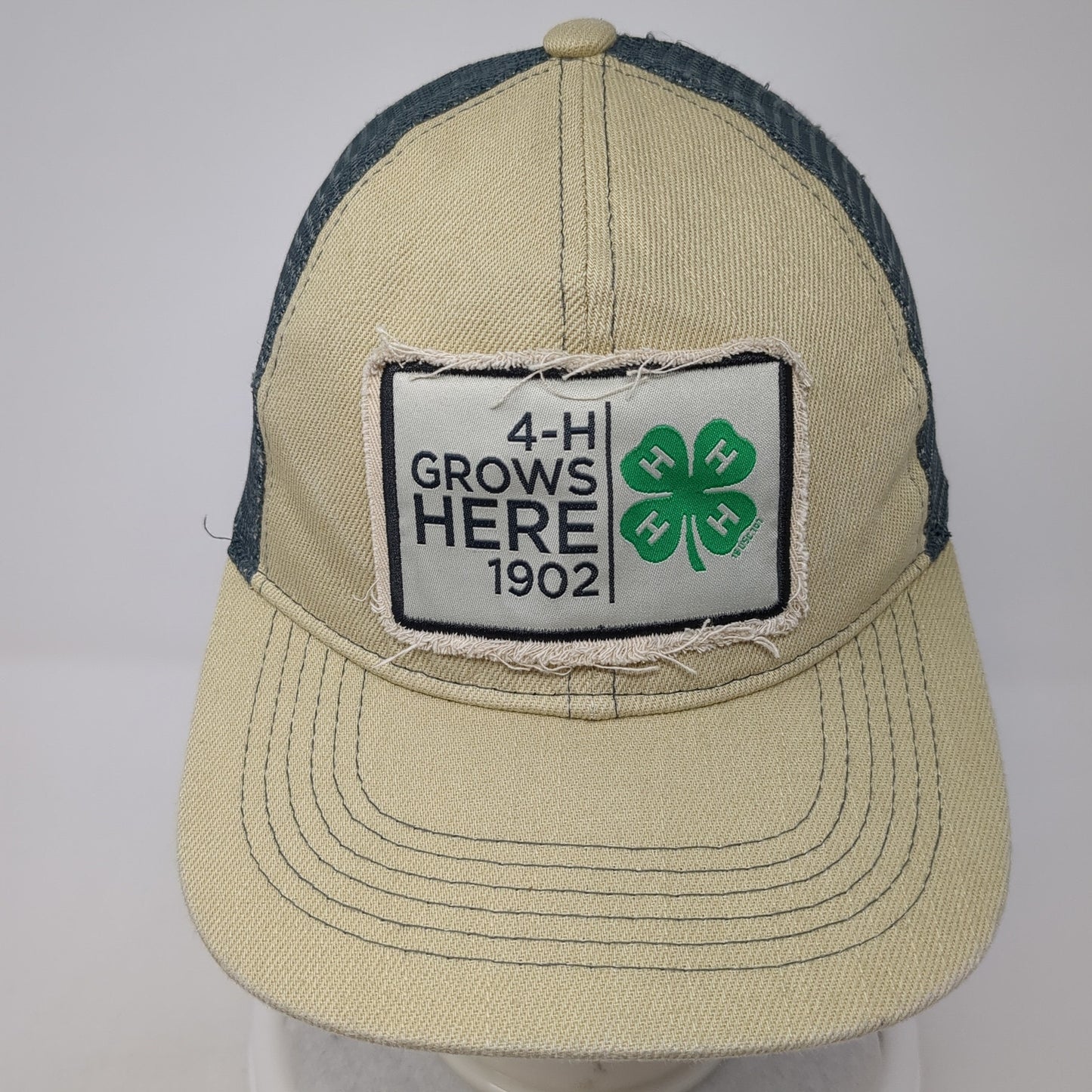 4-H Grows Here 1902 Snapback Trucker Hat Multi One Size Mesh Back