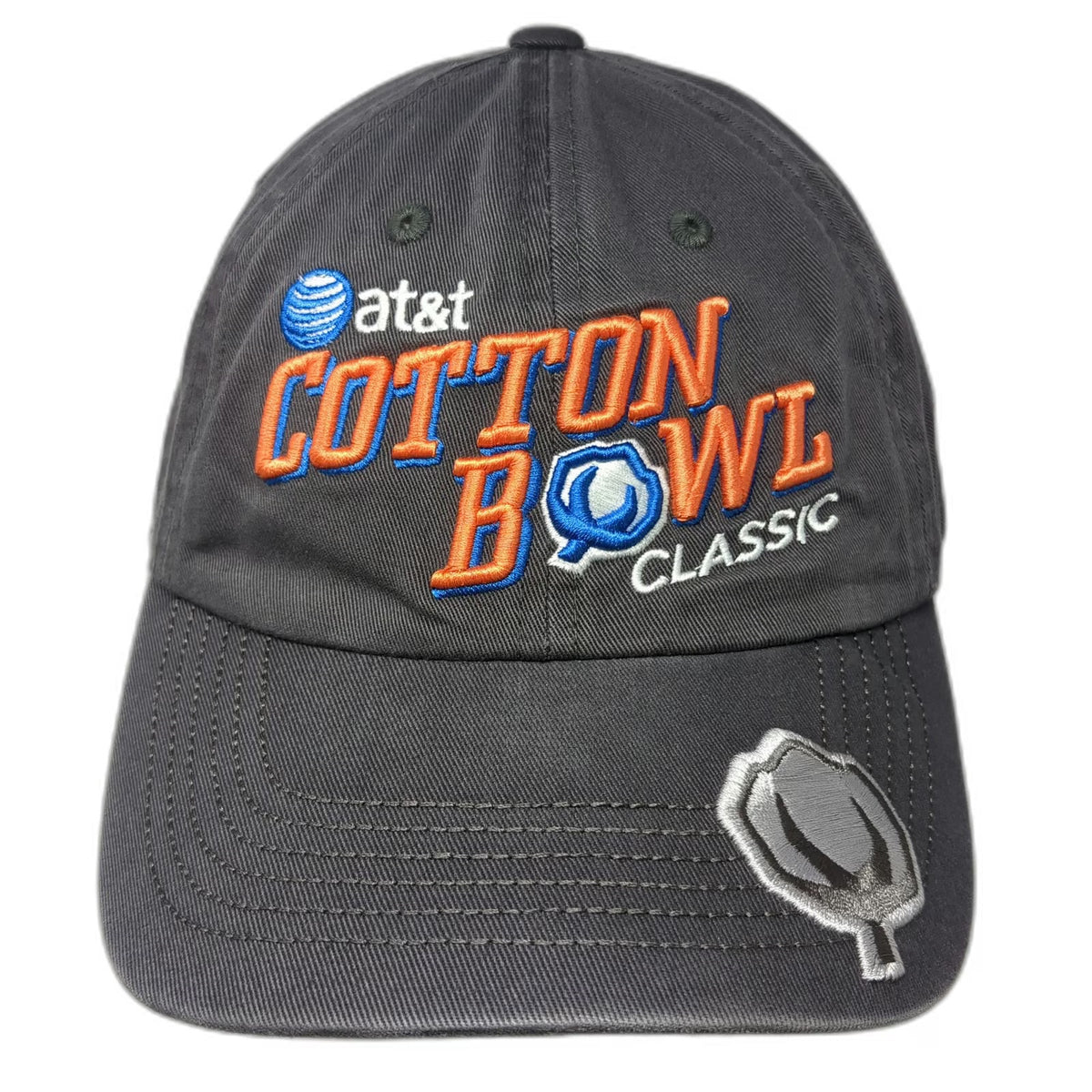289 Apparel Baseball Cap Gray One Size Hat AT&T Cotton Bowl Classic Embroidered
