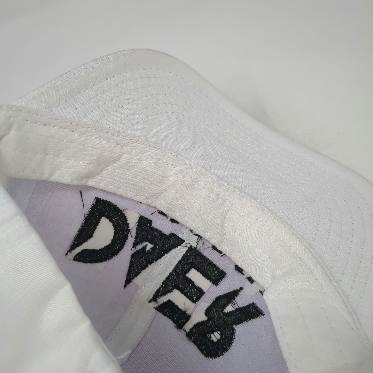 DAER Dayclub Embroidered Baseball Cap White One Size Strapback Adjustable Hat