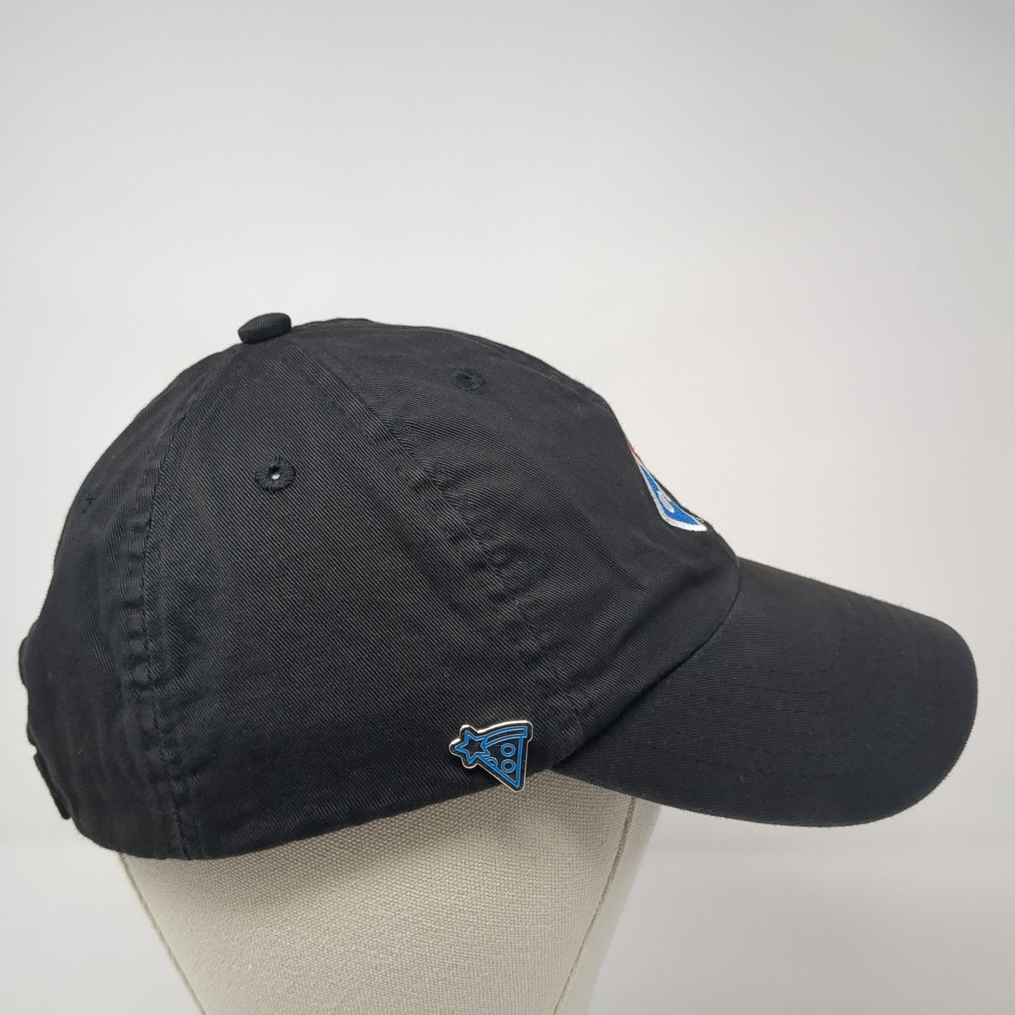 Domino's Gear Strapback Hat Black One Size Embroidered Logo Crew Uniform