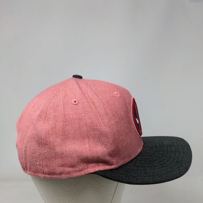 Deadpool Marvel Snapback Hat Red OSFM Original Fit Adjustable 9Fifty New Era