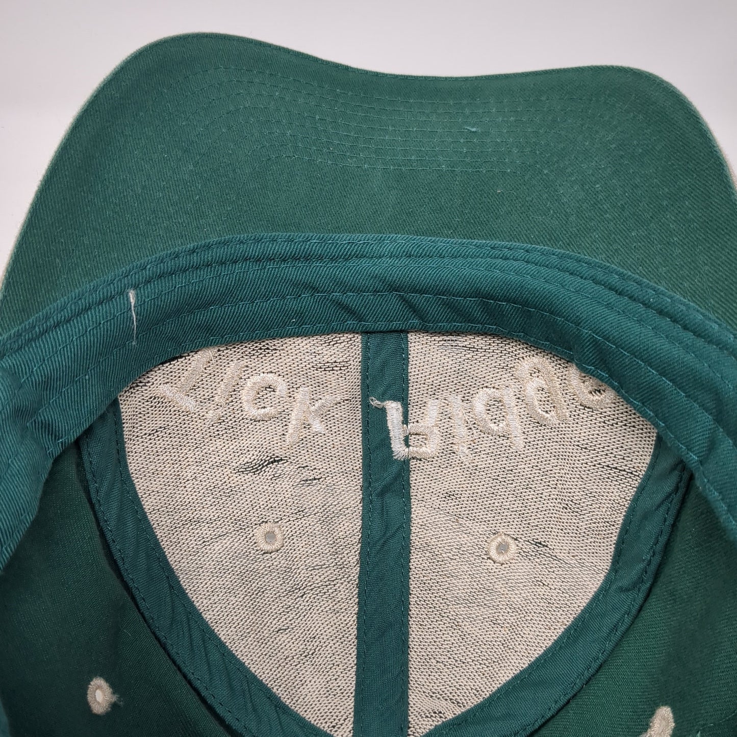 Tick Ridge Strapback Baseball Cap Green One Size Adjustable Advantage Series