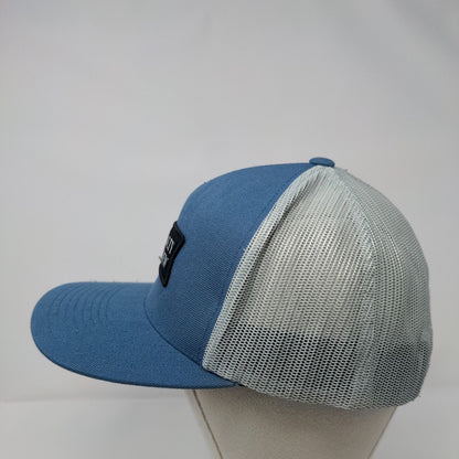 Salty Crew Snapback Trucker Hat Blue OSFM Adjustable Mesh Back 6 Panel